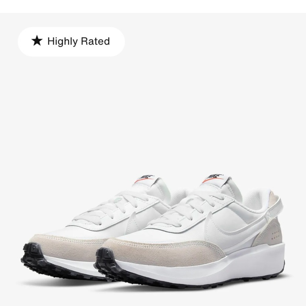 NIB Nike waffle debut women’s 6 white beige